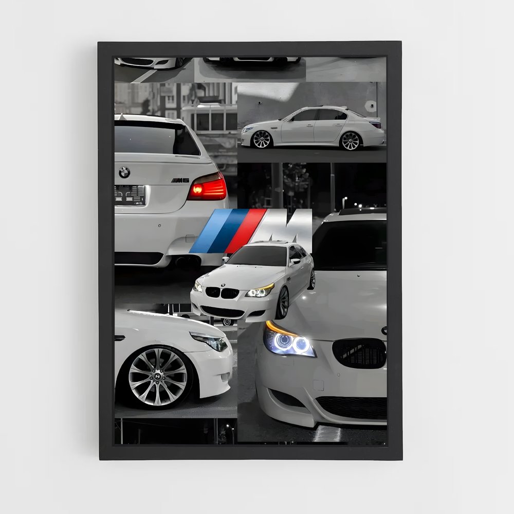 Poster Parking Prestige – affiche BMW (vue 2)